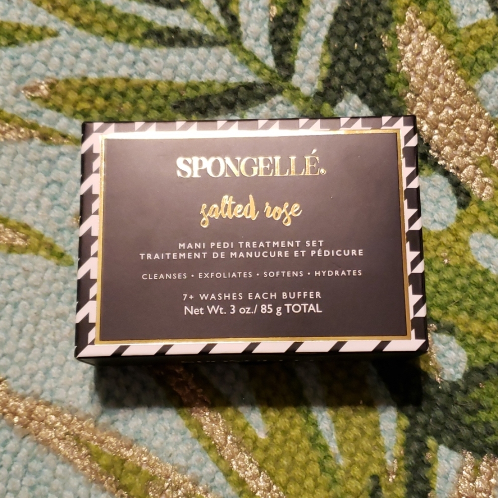 *NEW*Spongelle Salted Rose Mani Pedi Treatment